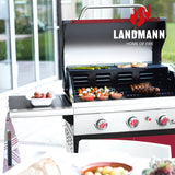 LANDMANN Gasgrill Triton PTS 3.0 - Bordeaux