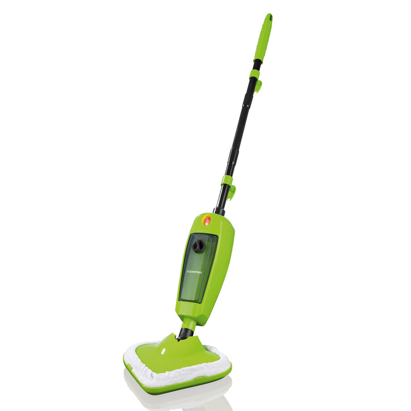 CLEANmaxx Dampfbesen 1000W in Limegreen/Schwarz