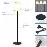 Hoberg Solar-Stehlampe - 3-fach höhenverstellbar - 3 Helligkeitsstufen