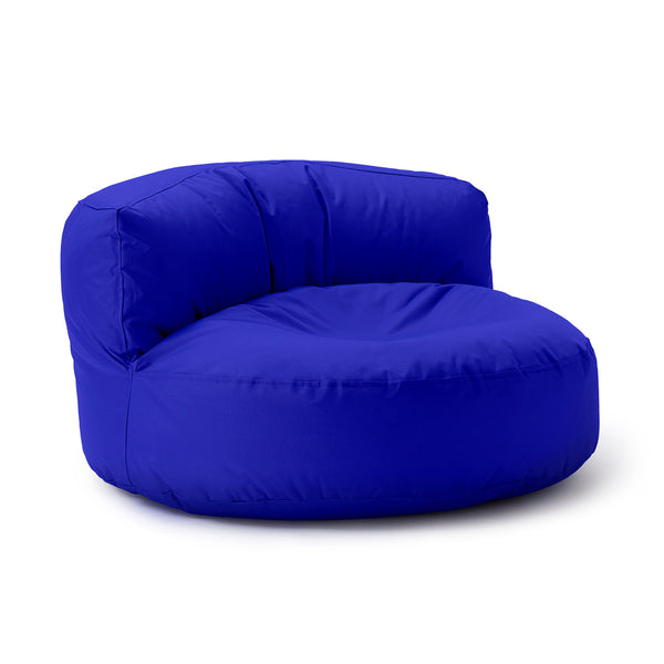 LUMALAND Sitzsack Lounge (320 L) Royalblau, gemütlich, robust, für In- und Outdoor, mit EPS-Füllung und verdecktem Reißverschluss.