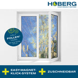 HOBERG Insekten- & Pollenschutzgitter mit Magnetbefestigung für Fenster