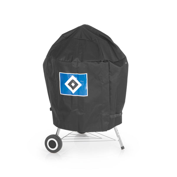HSV Wetterschutzhaube S - schwarz mit Logo, robust, wasserdicht, atmungsaktiv, UV-beständig und kältebeständig bis -20 Grad.