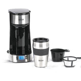 BEEM Single-Kaffeemaschine Thermo2Go - 750 Watt - Edelstahl/schwarz