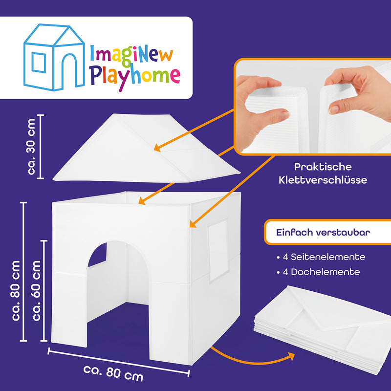 Imaginew Playhome Spielhaus Bauernhof & Kaufmannsladen