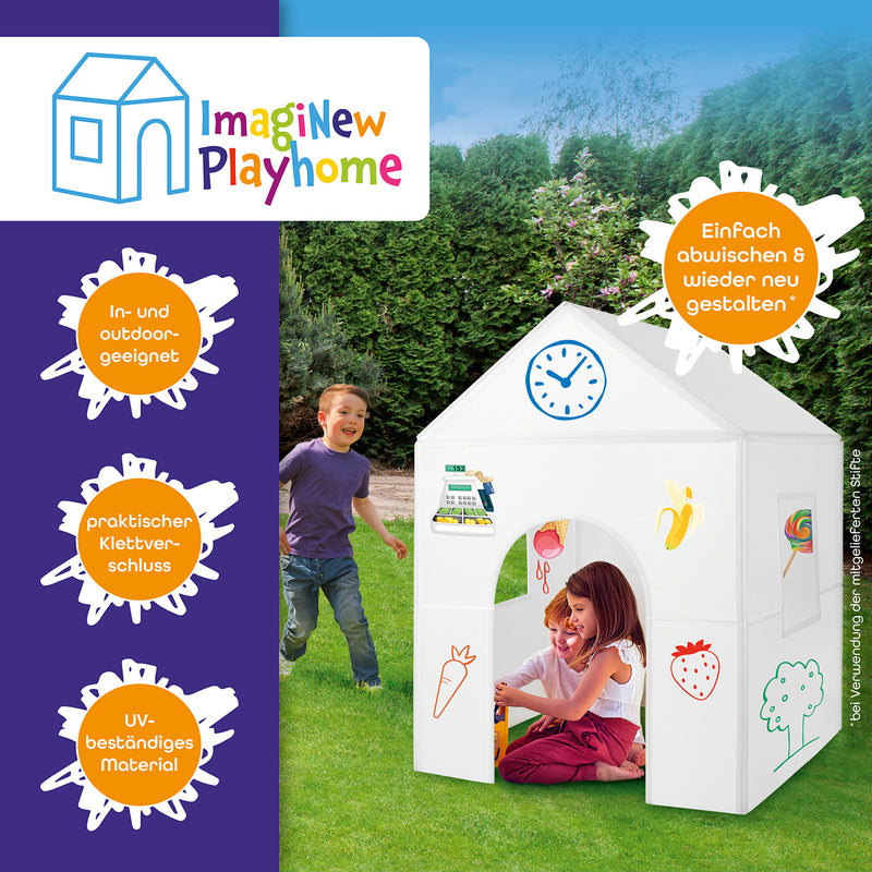 Imaginew Playhome Spielhaus Bauernhof & Kaufmannsladen