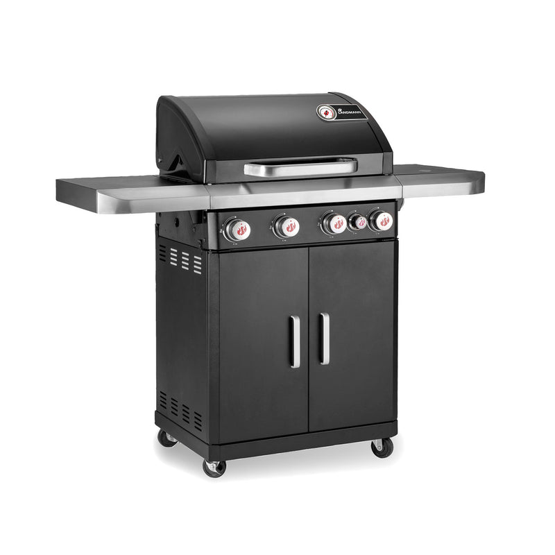 LANDMANN Gasgrill Rexon 4.1 cooK - schwarz