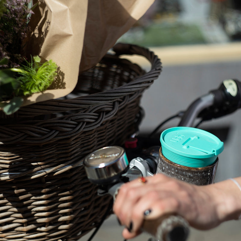 Udo Mehrwegdeckel - Lieblingstasse wird zum To-Go-Becher - Türkis