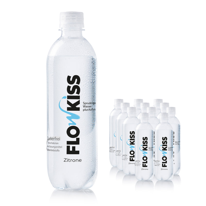 FLOWKISS Koffeinhaltiges Wasser - 12er-Set