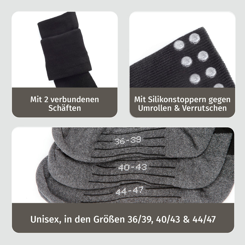 socklaender Funktions-Socke mit Doppelschaft - Größe 44-47