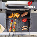 LANDMANN Gasgrill Triton 2.1 MaxX - 121 cm - schwarz