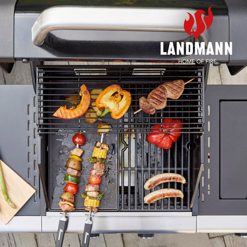 LANDMANN Gasgrill Triton 2.1 MaxX - 121 cm - schwarz