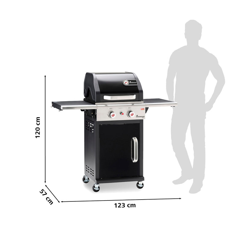 LANDMANN Gasgrill Triton PTS 2.0 - schwarz