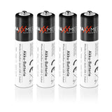 MAXXMEE Batterien wiederaufladbar AAA - 4er-Set