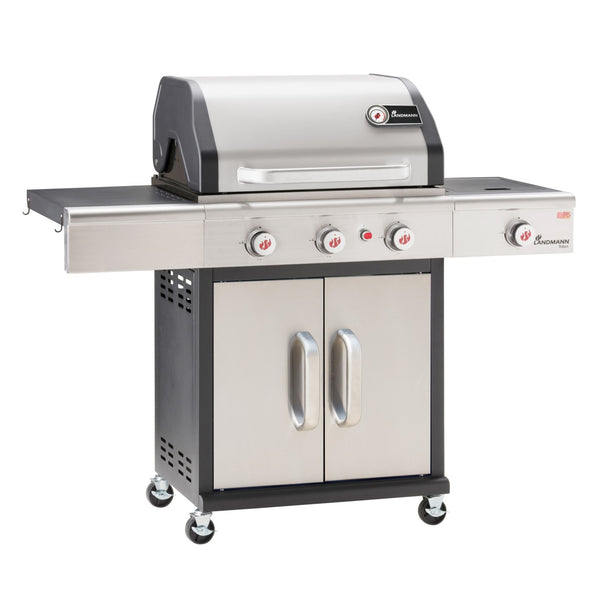 LANDMANN Gasgrill Triton 3.1 maxX - 120 cm - Edelstahl