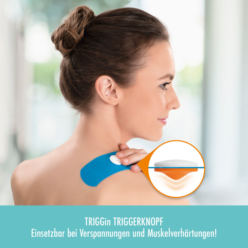 TRIGGin Triggerknopf orange mit blauem Tape