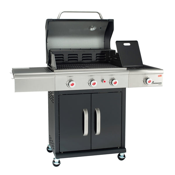 LANDMANN Gasgrillwagen Triton PTS 3.1 - schwarz