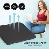 MAXXMEE Sitzkissen mit Wabenstruktur aus Gelmaterial - 42x36cm - schwarz