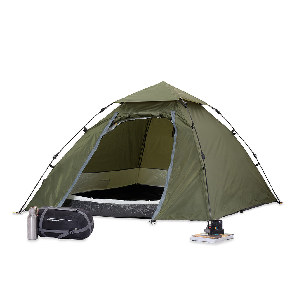 quick up zelt 3 personen Where Tomorrow - Pop up Kuppelzelt für 3 Personen