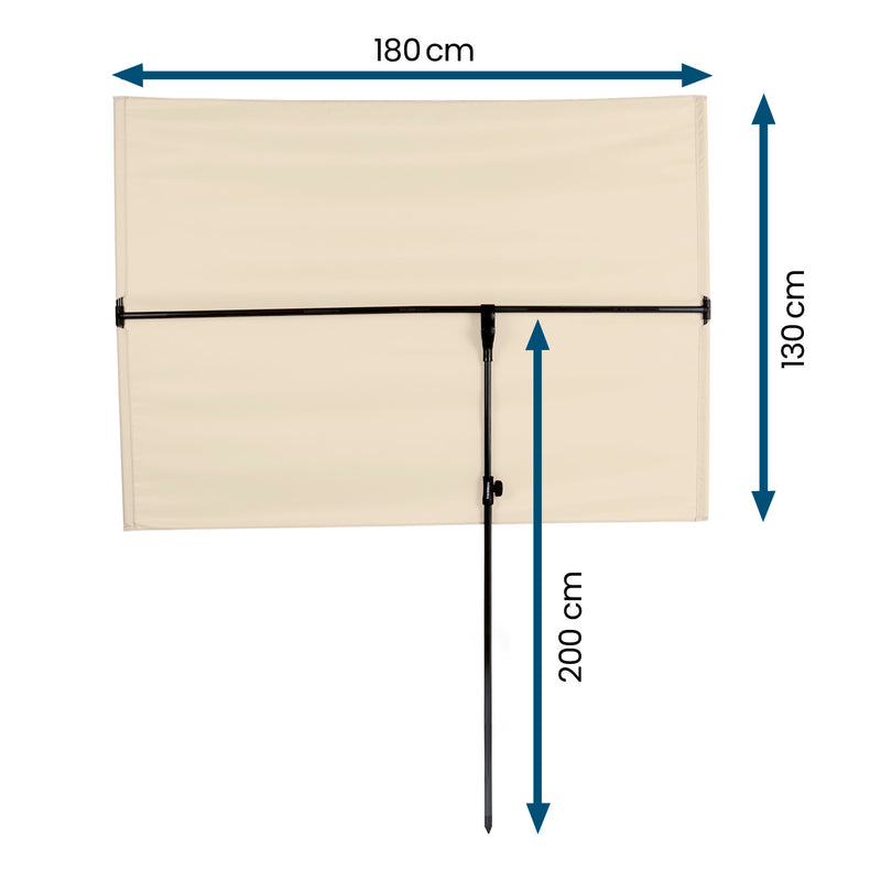 Hoberg flexibler Sonnenschirm - Beige