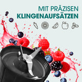 GOURMETmaxx  Mr. Mixer Küchenmaschine Smaragdgrün, 18-tlg