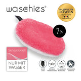 waschies Abschmink-Pads 7er-Set - pink/weiß