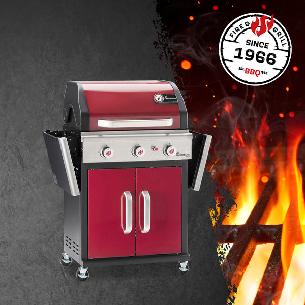 LANDMANN Gasgrill Triton PTS 3.0 - Bordeaux