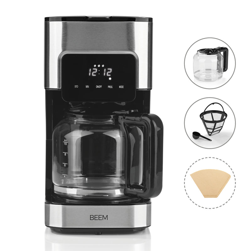BEEM FRESH-AROMA-TOUCH Filterkaffeemaschine - Glas - B-Ware