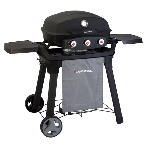 LANDMANN Pantera 3.0 Gasgrill - Kompaktgrill mit Trolley