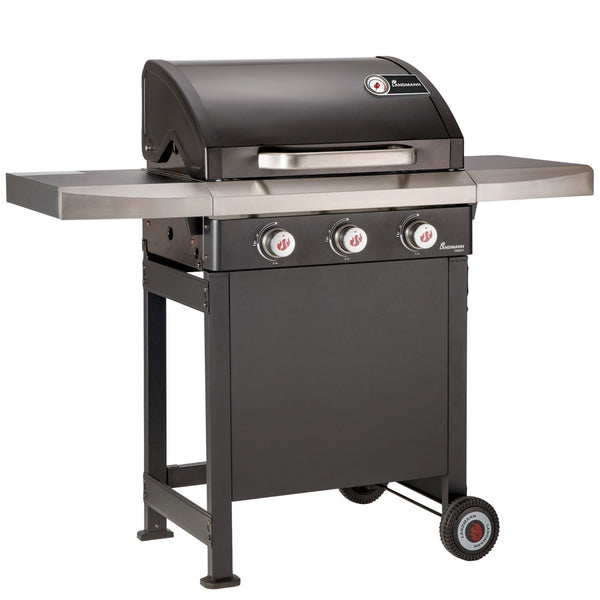 LANDMANN Gasgrill Rexon PTS 3.0 - schwarz