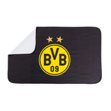 BVB Sporthandtuch Deluxe - 80x130 cm - schwarz/gelb