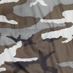 Where Tomorrow Camping Schlafsack Small & Light - Mumienschlafsack mit Tasche - 220 x 80 x 50 cm - Camouflage Grau