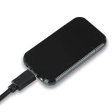 EASYmaxx USB Feuerzeug Glühspirale wiederaufladbar elektrisch Sturm aufladbar 3,7V - 200mAh - schwarz