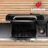 LANDMANN Gasgrill Rexon 4.1 cooK - schwarz