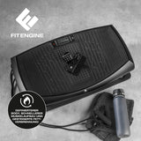 FitEngine 4D Vibrationsplatte - 3 Vibrationsmodi, 4D-Technologie & 60 Intensitätsstufen
