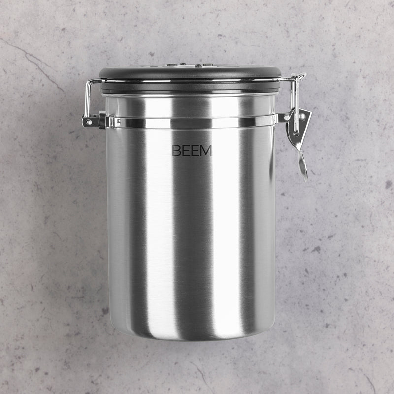 BEEM KAFFEEDOSE Vorratsdose mit Dosierlöffel - 1,9 l - B-Ware