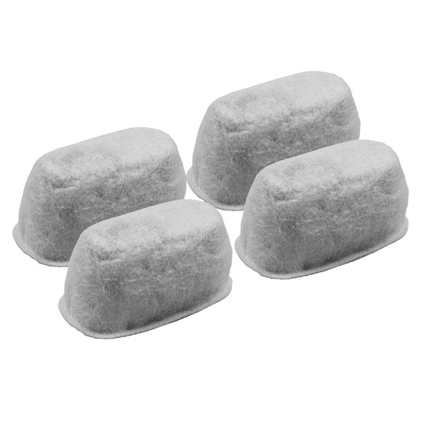 BEEM Original Aktivkohlefilter - 4 Stück, 45x25x30 mm, zur Wasserreinigung für BEEM FRESH-AROMA-PERFECT Kaffeemaschinen.