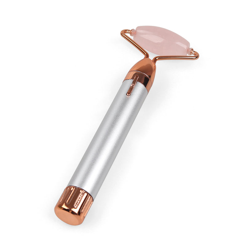 MAXXMEE Gesichtsroller Perfect Face 3-tlg. - weiß/rosegold