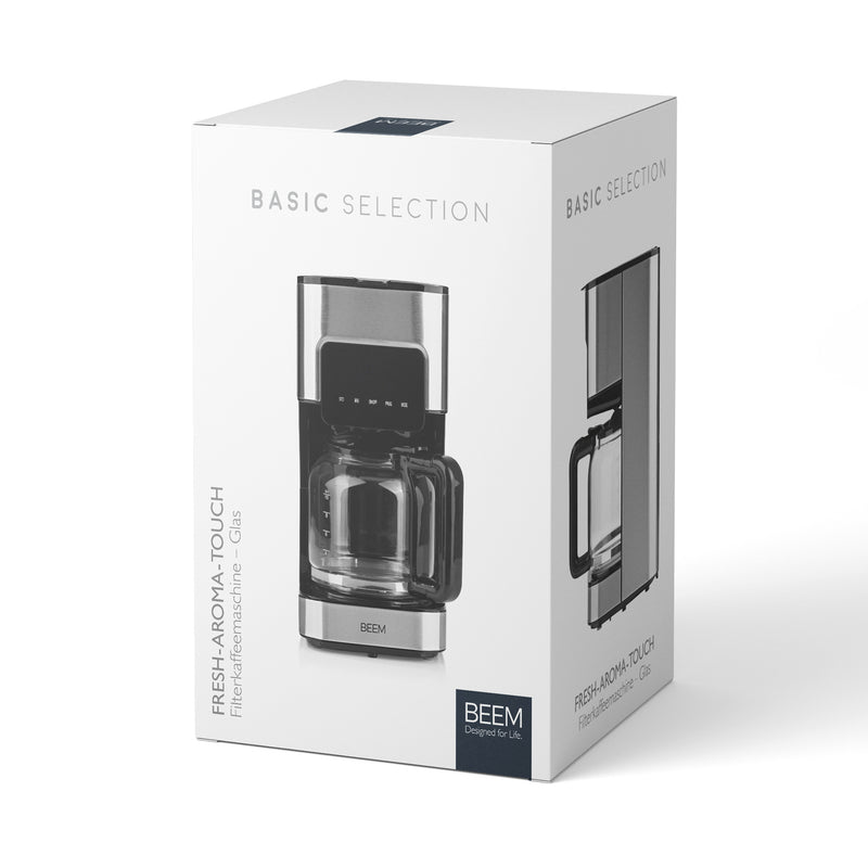 BEEM FRESH-AROMA-TOUCH Filterkaffeemaschine - Glas - B-Ware