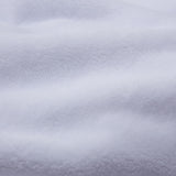 Lumaland Luxury Mikrofaser Bademantel mit Kapuze für Damen und Herren - Weiß - Größe XL