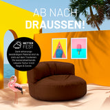 LUMALAND Sitzsack Lounge (320 L) - In- & outdoor - Braun