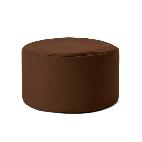 LUMALAND Sitzsack Pouf (50 L) braun, robust und pflegeleicht, ideal als Sitzhocker, Ablage und Fußschemel für In- & Outdoor.