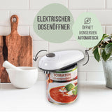 GOURMETmaxx Dosenöffner vollautomatisch - weiß/grau