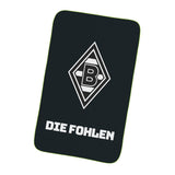 Borussia Mönchengladbach Sporthandtuch Deluxe - 80x130 cm - schwarz/weiß/grün