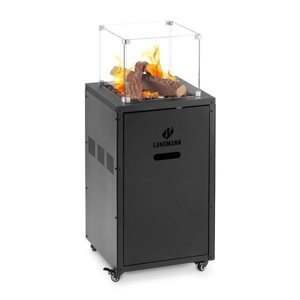 LANDMANN Designfeuer "Glass Cube"