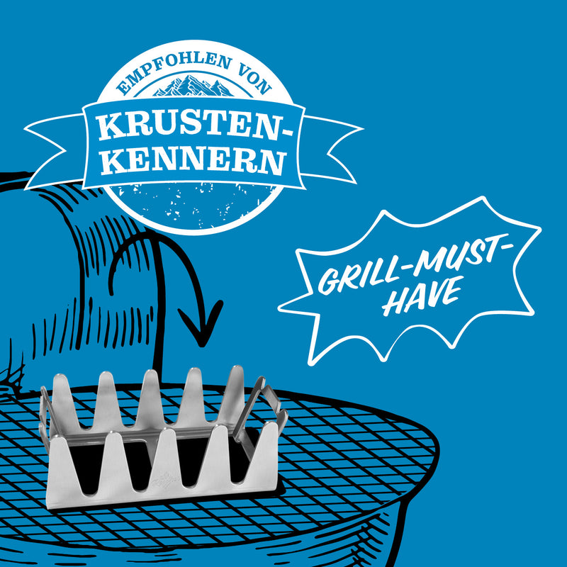 BBQ Rescher Multi-Grillständer - 2er-Set