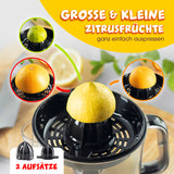 GOURMETmaxx Zitruspresse 0,7l - Edelstahl