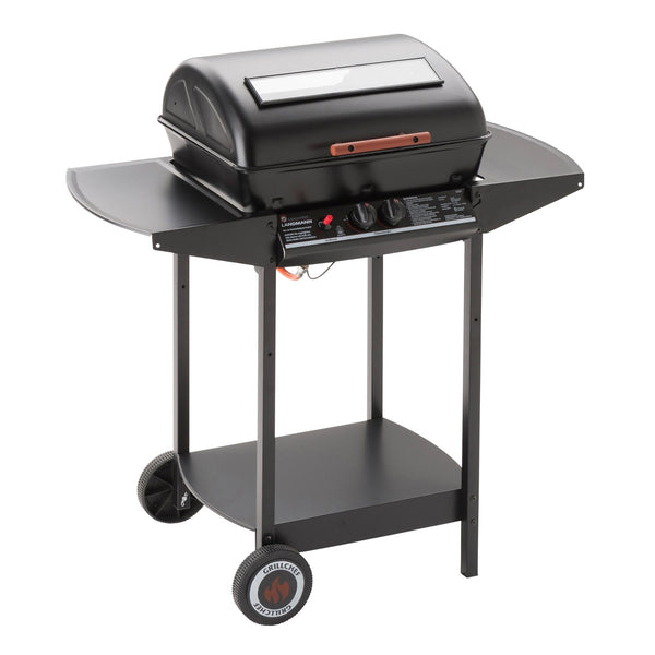 GRILLCHEF Gasgrill 2 BR - 99 cm - schwarz