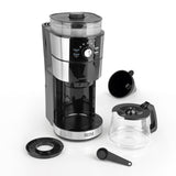BEEM FRESH-AROMA-INTENSE Filterkaffeemaschine mit Mahlwerk - Glas