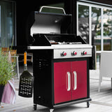 LANDMANN Gasgrill Triton PTS 3.0 - Bordeaux