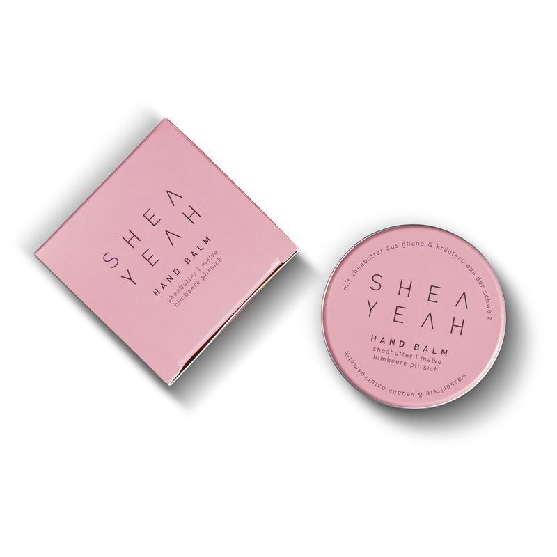 SHEA YEAH Hand Balm Himbeere Pfirsich - 40 g